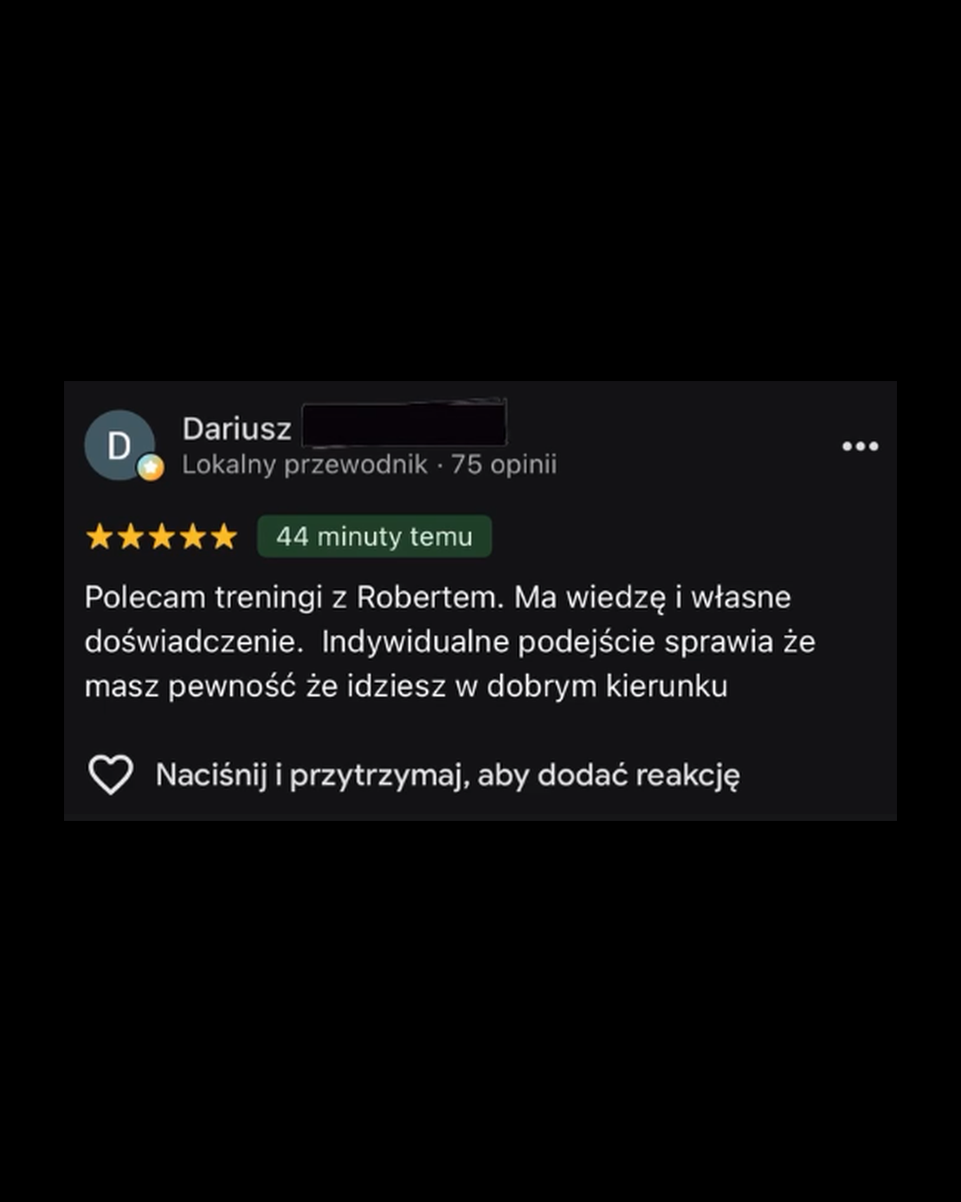 Opinia Google 8