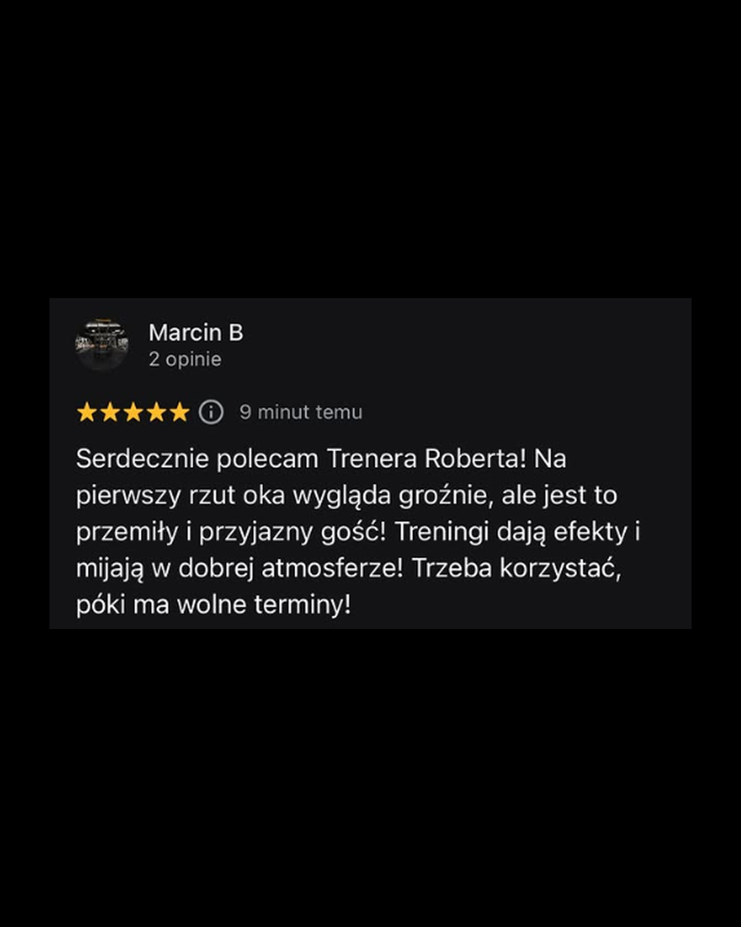 Opinia Google 11